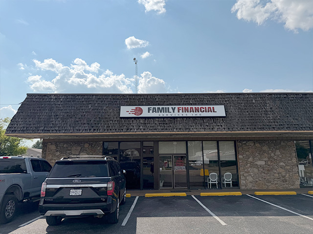 Family Choice Financial storefront in Corinth, MS